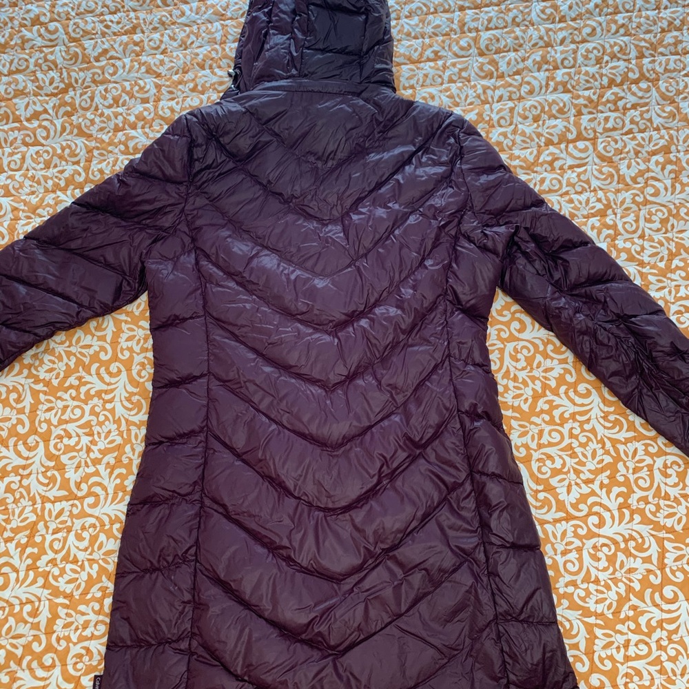 Calvin Klein Long lightweight down jacket